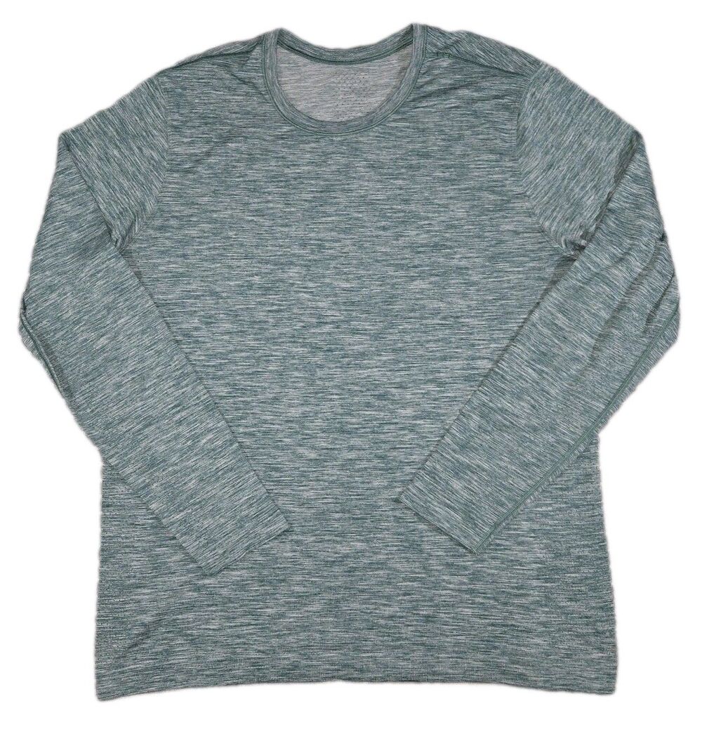Lululemon Metal Vent Tech Long Sleeve Shirt Performance Mens XL Green